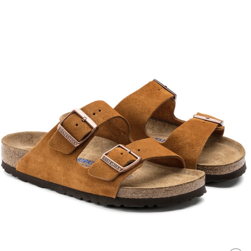 Birkenstock Arizona Suede Soft footbed
